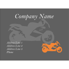 Custom Bike Shipping Label